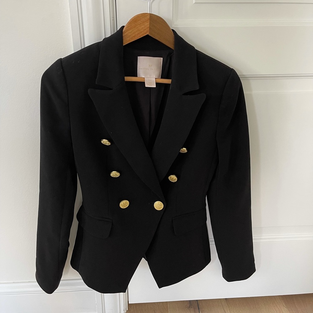 Rachel Parcell Womens Cloud Fitted Blazer XXS